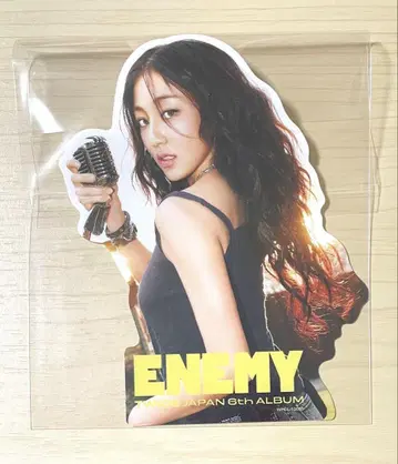 TWICE 투와이스 ENEMY 초회 한정판 클리어 스티커 지효