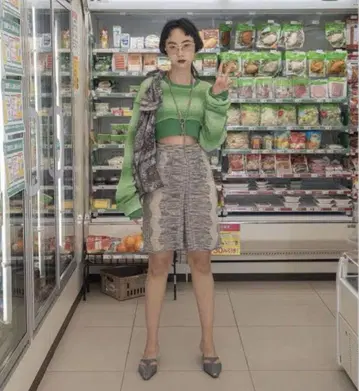PERVERZE / Openwork Knit Pants