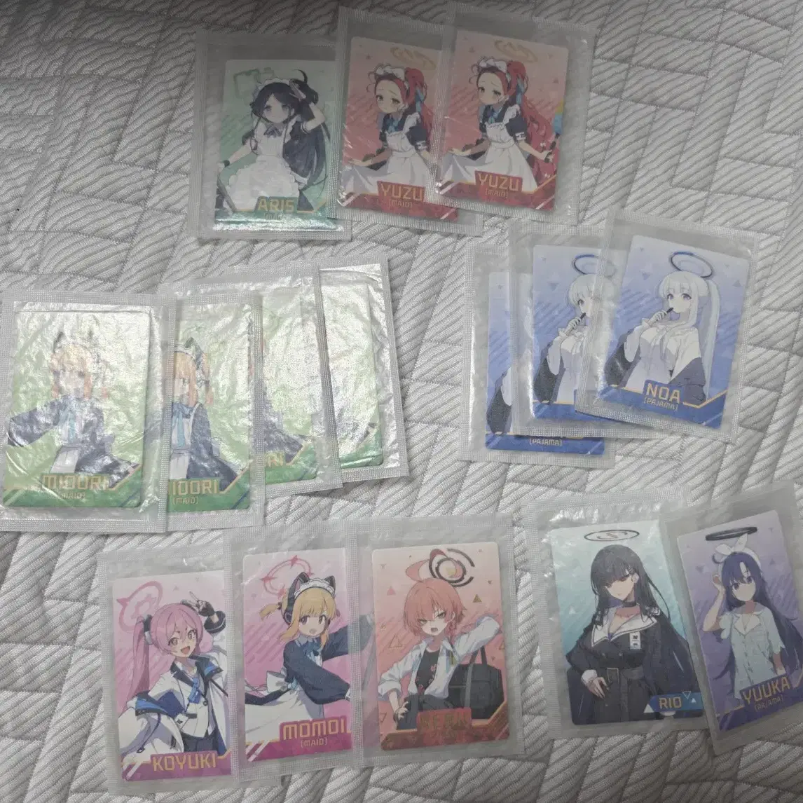 Blue Archive gs25 Wafer Rio photocard goods poca GS Blue