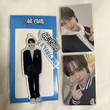 TWS 경민 아크릴 키링 트레이딩 카드