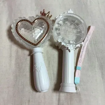 King & Prince 하트형과 시계형 응원봉 2개 세트