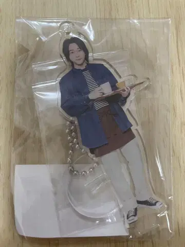 라일락 아크릴 키링 [ 카페 점원 모토키 ]