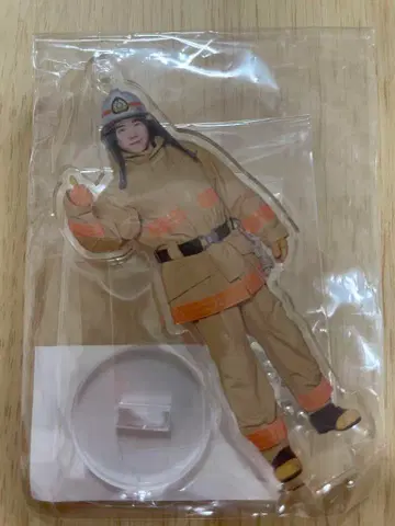 라일락 아크릴 키링 [소방관 모토키]