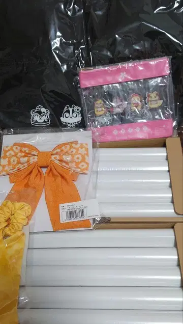 우라시마사카타센 센라 굿즈 묶음 판매 리본 백 포스터 캔뱃지 등