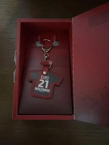 나가이 모토키 울프독스 나고야 가죽 키링 배구