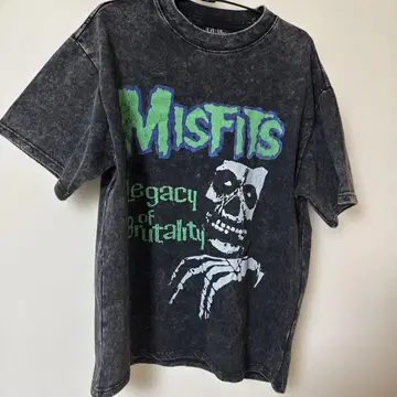 즉시 발송 Misfits 미스피츠 밴딩T셔츠 L