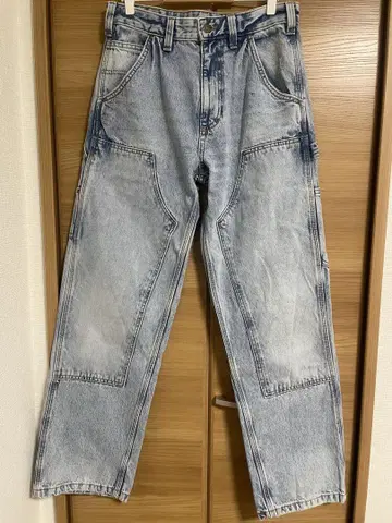 ZARA 와이드 스트레이트 데님