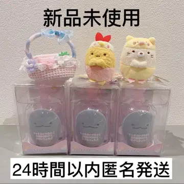 [ 새상품 ] 스미코구라시 푸치 아쿠아리움 케이스 테노리 봉제 인형 세트