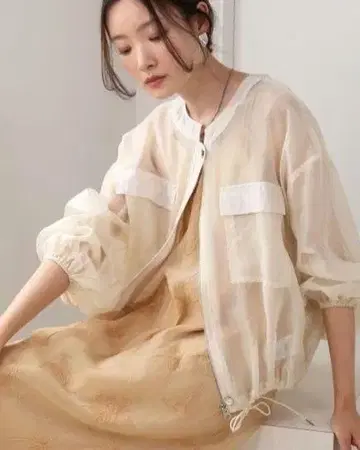 bab 드로스트 시어 블루종