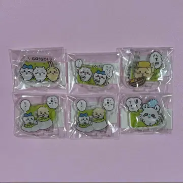 치이카와 (먼작귀) 외출 기대돼! 아크릴 스탠드 6개 세트