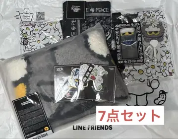 ZO&FRIENDS 팝업 ZOA 러그 봉제 인형 키링 7종