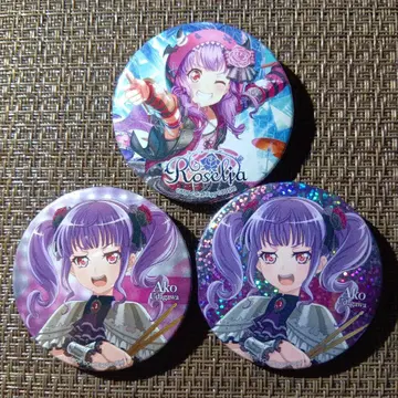 BanG Dream! 뱅드림 우다가와 아코 캔뱃지