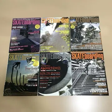 TRANSWORLD 6권 묶음 판매 트랜스월드 스케이트보드 잡지