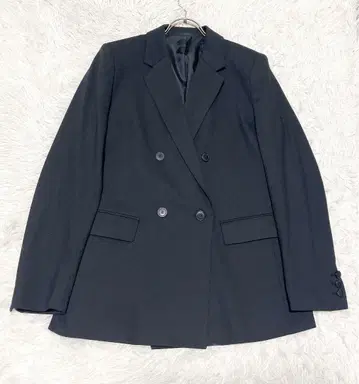 UNIQLO 2024aw 더블 자켓 블랙 M 사이즈