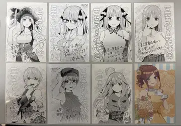 5등분의 신부 구매 혜택 페이퍼 세트