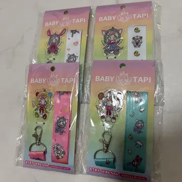 나리키리 베이비 타피짱 스마트폰 숄더 코드 4종 세트 BABY TAPI