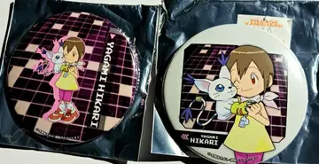 야가미 이슬이 테일몬 디지몬 빌리지 뱅가드 캔뱃지