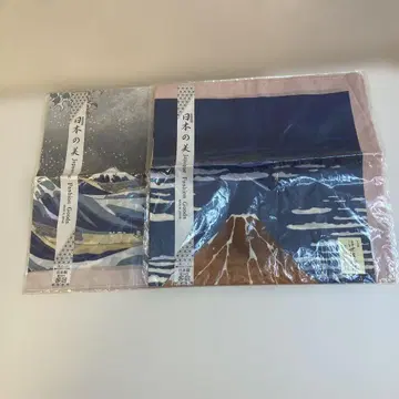 후지산 손수건 일본의 미