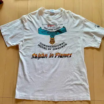 [ 새상품급 ] VINTAGE USA 미국 구제 의류 백 프린트 T셔츠