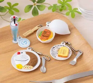 도라에몽 가챠가챠 미니어처 참 뮤지엄 카페 컴플리트