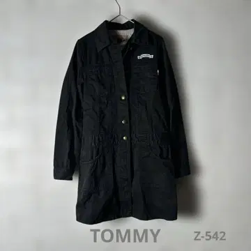 tommy girl 토미걸 원피스 자켓 면 블랙