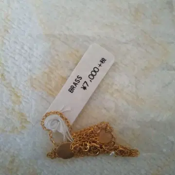 놋쇠제 목걸이 7,000엔