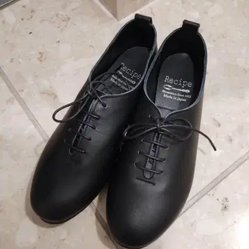 Recipe 레이스업 슈즈