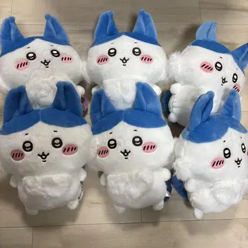 치이카와 패러렐 월드!? BIG 봉제 인형 하치와레 6종 세트