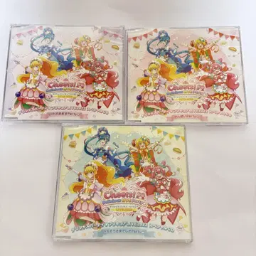 딜리셔스 파티 프리큐어 라이브 특전 CD 3장 세트