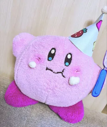 커비 Kirby x Dr.MORICKY 케이크 파티 모그모그 봉제 인형