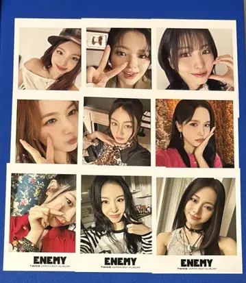 TWICE ENEMY888 Anniversary BOX 한정판 폴라로이드
