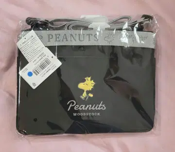 PEANUTS 스누피 2룸 숄더 숄더백 우드스탁