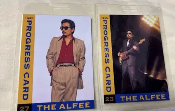 익명 배송 THE ALFEE 사쿠라이 켄 PROGRESS CARD 2장