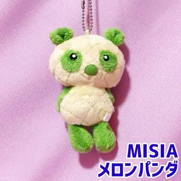 MISIA 멜론 팬더 키체인 마스코트 레트로