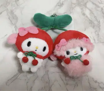 마이멜로디 피아노 체리 브로치 마스코트