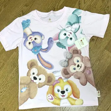 Duffy and Friends 더피 핑크 T셔츠 홍콩
