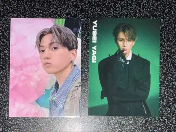 FANTASTICS 야기 유세이 트레이딩 카드 2장 세트
