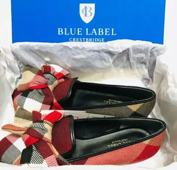 [ 새상품급 ] BLUE LABEL CRESTBRIDGE 플랫슈즈