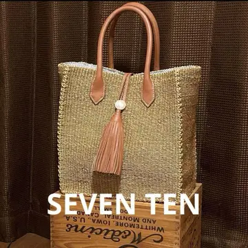 SEVEN TEN by MIHO KAWAHITO 프린지 토트백