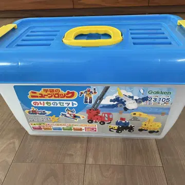 Gakken 뉴 블록 일하는 탈것 BOX 탈것 세트