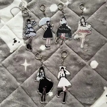 백설공주 아크릴 키링