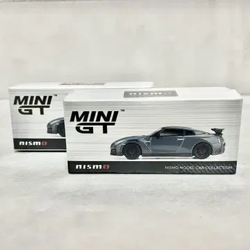 MINI GT 닛산 R35 GTR 니스모 2025 슈퍼 GT 한정판 2대