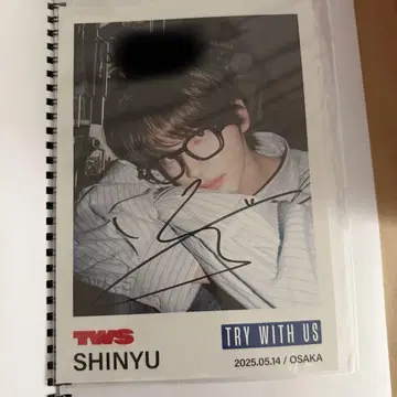 tws 시뉴 SHINYU 사인 TRY WITH US