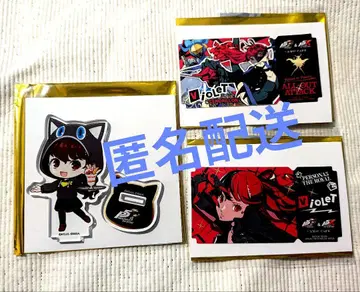 P5R AMOCAFE 요시자와 카스미 바이올렛