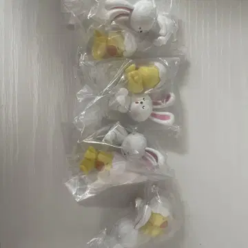 타베코 동물 토끼와 오리 캡슐 토이 5체 세트