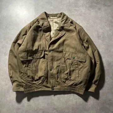 빈티지 Lancel 멀티 포켓 낚시 자켓 블루종