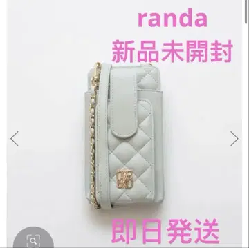 미사용 새상품 randa FB33234 U 퀼팅 스마트폰 숄더백