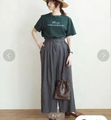 fig London 스트라이프 팬츠