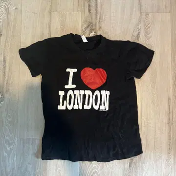 I LONDON 반팔 티셔츠 블랙