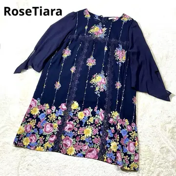 RoseTiara 로즈 티아라 빅 사이즈 3XL 꽃무늬 원피스